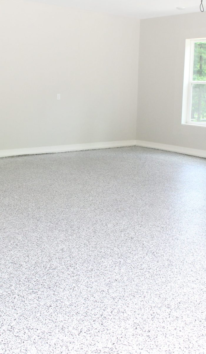 Polyaspartic Flake Floor